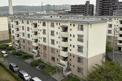 桜丘団地屋根防水修繕工事