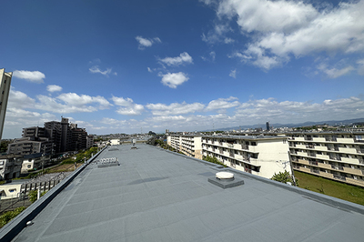 桜丘団地屋根防水修繕工事