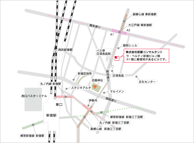 アクセスマップ